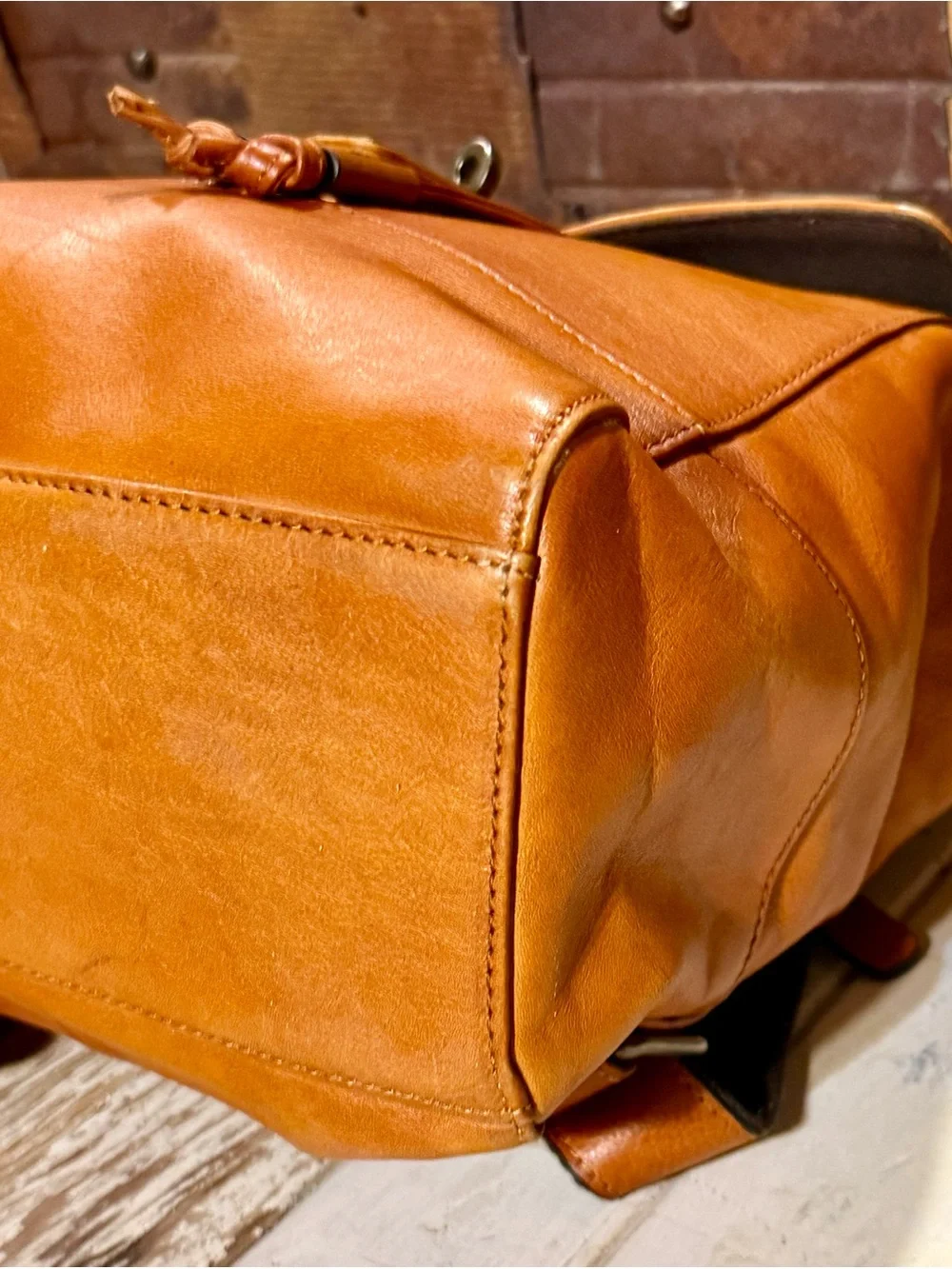 LRTO Carmel Leather Backpack